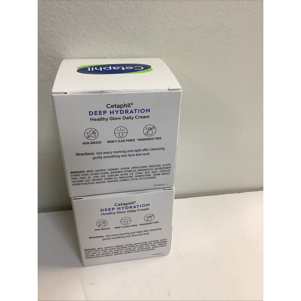 Cetaphil Deep Hydration Healthy Glow Daily Cream W/ Hyaluronic Acid 1.7 Oz - Picture 14 of 16